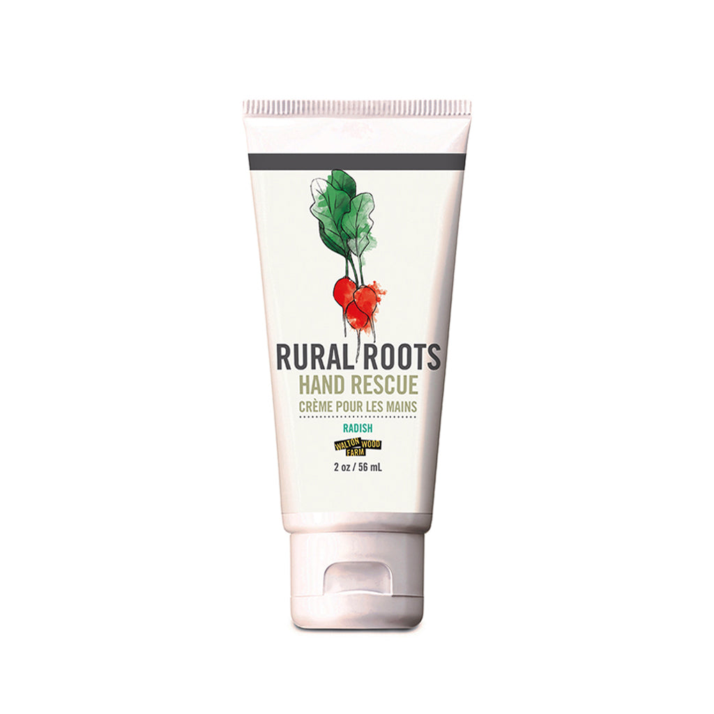 Rural Roots hand cream tube radish